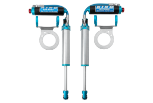 RAM 3500 Suspension Shock Absorber Set - Front - King Shocks - 2.5 DIA. Piggy Hose Shock w/ Adjuster - `14-`27